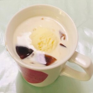 コーヒー氷で作る　アイスコーヒー